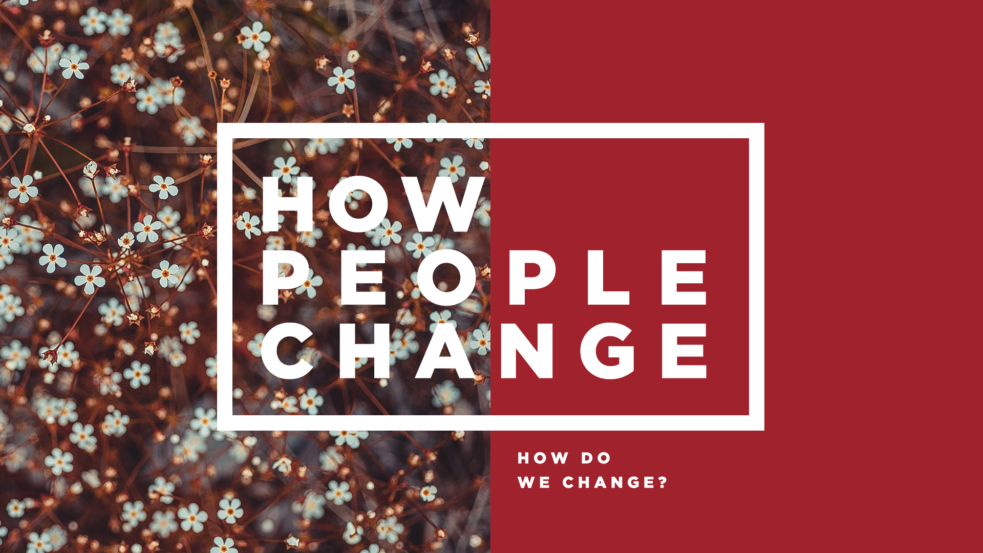 How People Change // Week 4 | Canyon Hills Community Church