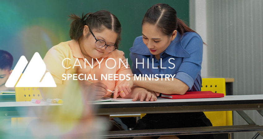 Did you know we have a Special Needs Ministry?
